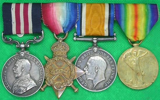 WW1 MILITARY MEDAL (MM) & 1914-15 TRIO, 1/5th LOYAL NORTH LANCASHIRE REGIMENT