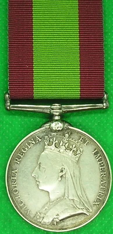 NO CLASP AFGHANISTAN 1878-9-80, 2/14th REGIMENT / W.YORK.R