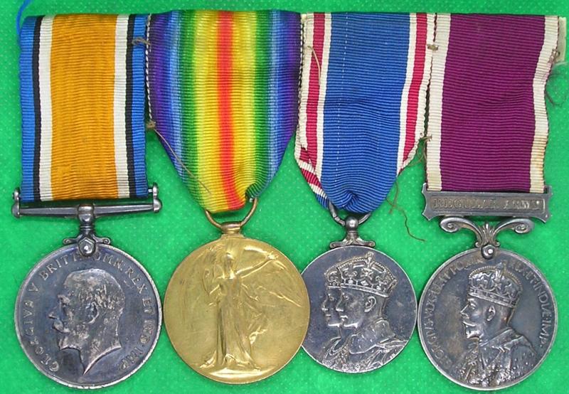 WW1 PAIR, 1937 CORONATION & GVR LS&GC, 17th W.YORK.R, LEEDS BANTAMS & 3rd CARABINIERS