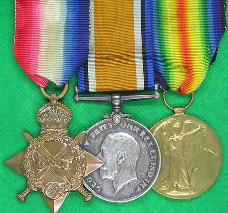 WW1 1914-15 TRIO, 16th WEST YORKSHIRE REGIMENT, 1st BRADFORD PALS