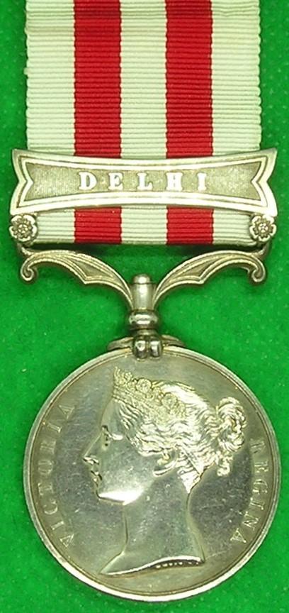 INDIAN MUTINY, DELHI, 2nd EUROPEAN BENGAL FUSILIERS