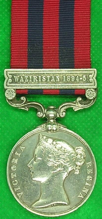 IGS WAZIRISTAN 1894-95, 2nd BORDER REGIMENT