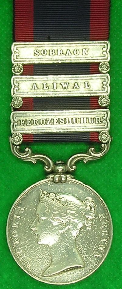 3 BAR SUTLEJ, 31st REGIMENT / HUNTINGDONSHIRE REGIMENT