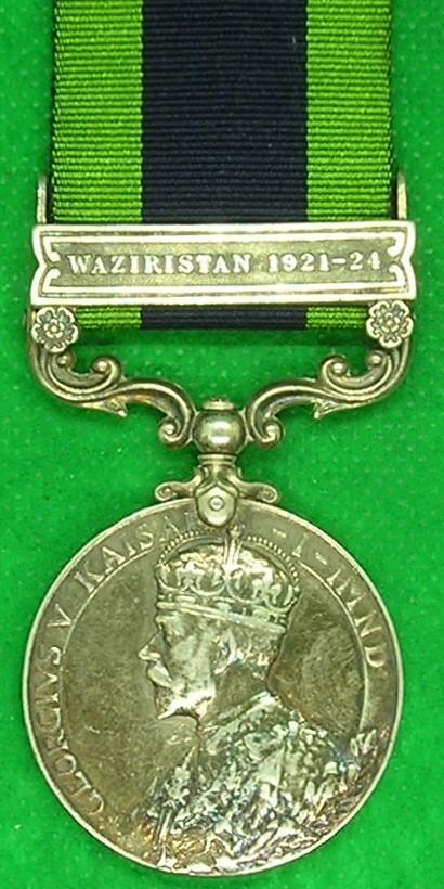 IGS WAZIRISTAN 1921-24, 1st BORDER REGIMENT