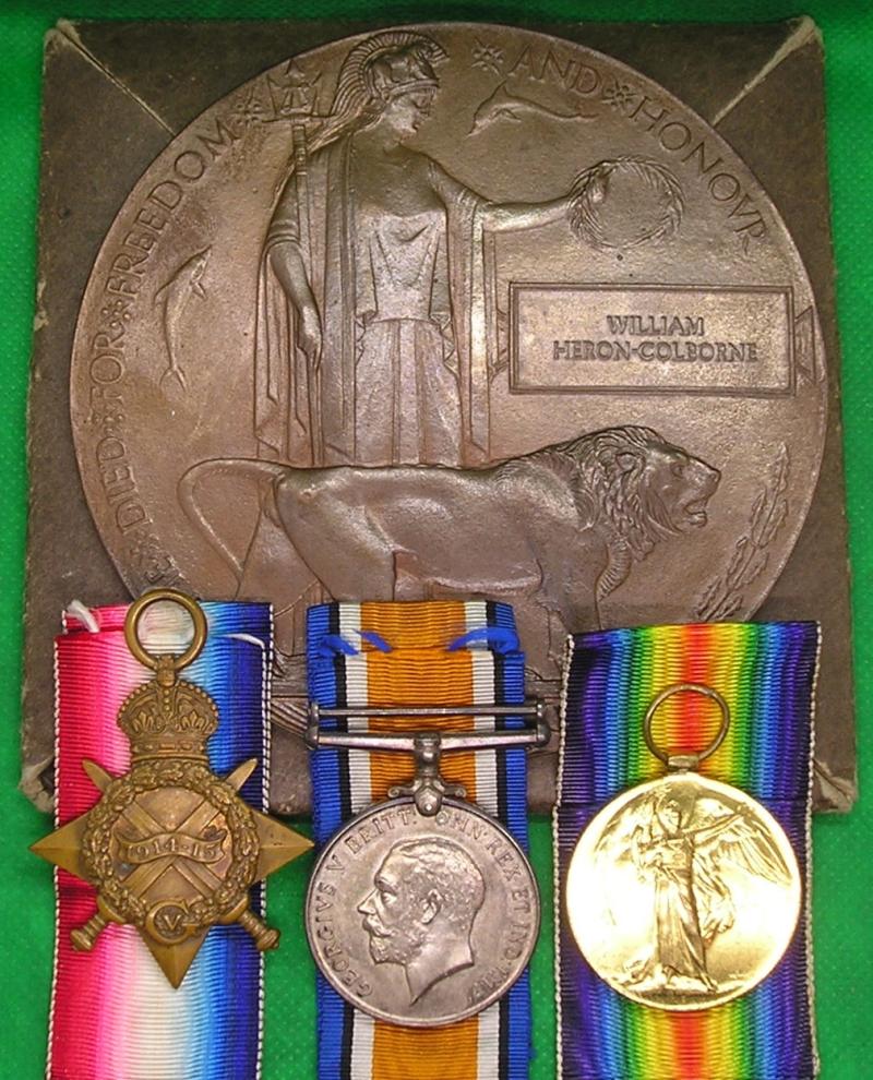 WW1 1914-15 TRIO & MEMORIAL PLAQUE, 13th AUSTRALIAN INFANTRY, K.I.A GALLIPOLI 4-5-1915