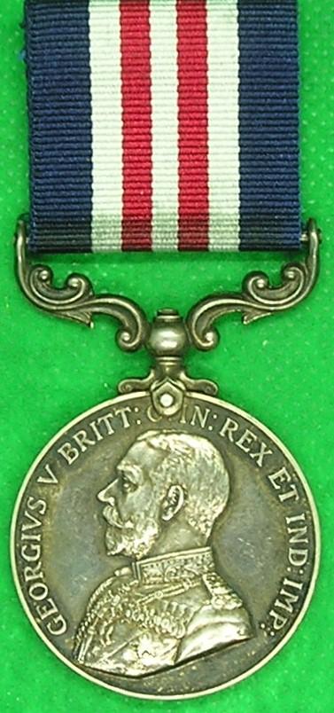 GVR 1st  TYPE MILITARY MEDAL (MM) ORIGINAL MEMBER OF THE 4th TYNESIDE IRISH, AWARDED WITH THE 13th BATTALION NORTHUMBERLAND FUSILIERS, FROM DURHAM