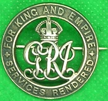 WW1 SILVER WAR BADGE, 15th HAMPSHIRE REGIMENT / 2nd PORTSMOUTH PALS