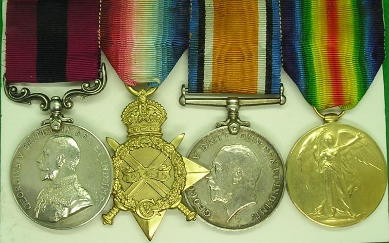 WW1 DISTINGUISHED CONDUCT MEDAL (DCM), X35 TRENCH MORTAR BTY R.G.A