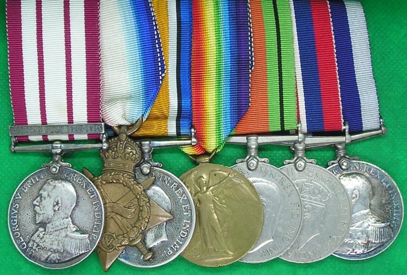 NGS PERSIAN GULF 1909-14 & WW1 / WW2 LONG SERVICE GROUP, HMS HIGHFLYER