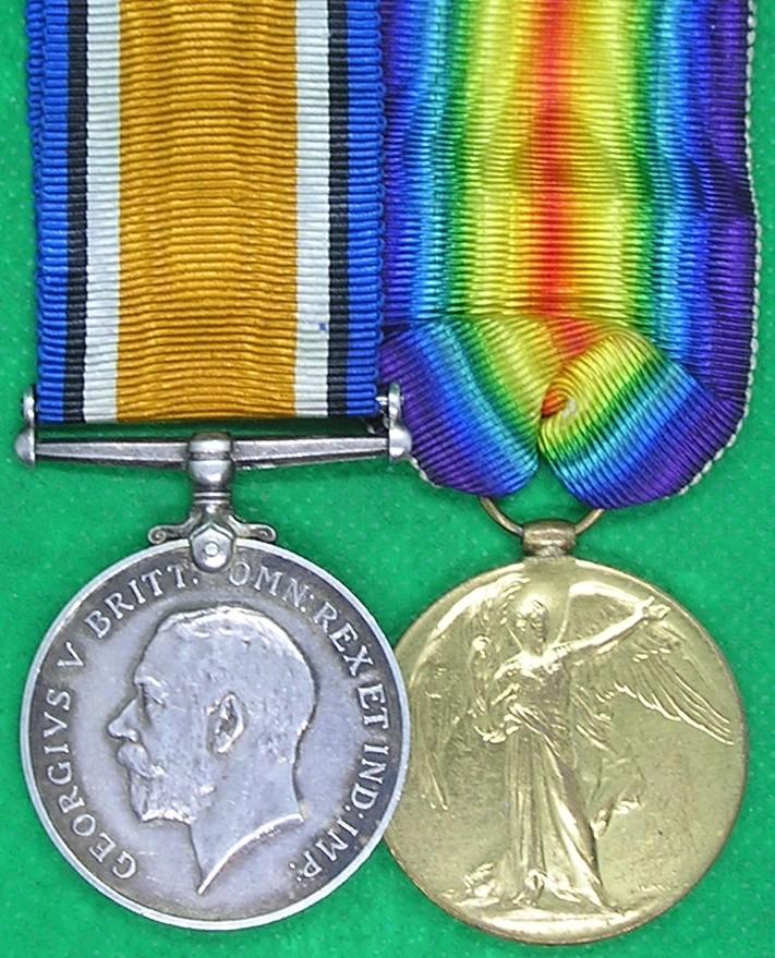 WW1 PAIR, TRANSPORT CPL,9th BORDER REGIMENT