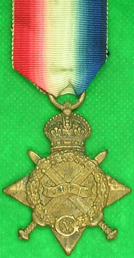 WW1 1914-15 STAR, WESTMORELAND & CUMBERLAND YEOMANRY
