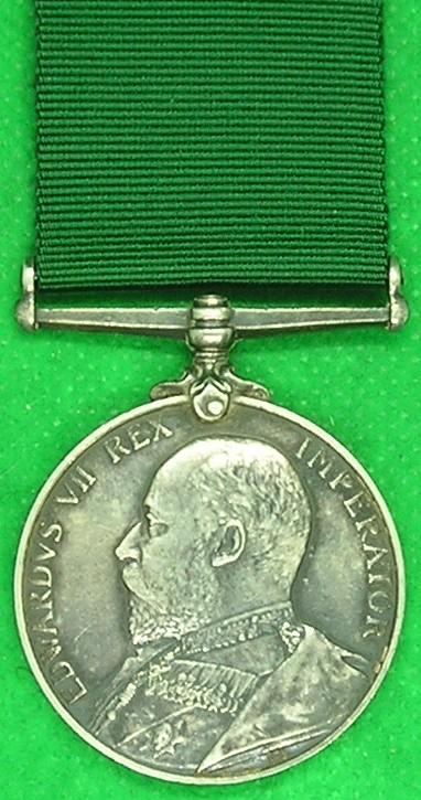EVII VOLUNTEER LONG SERVICE, 1st V.B. LANCASHIRE FUSILIERS