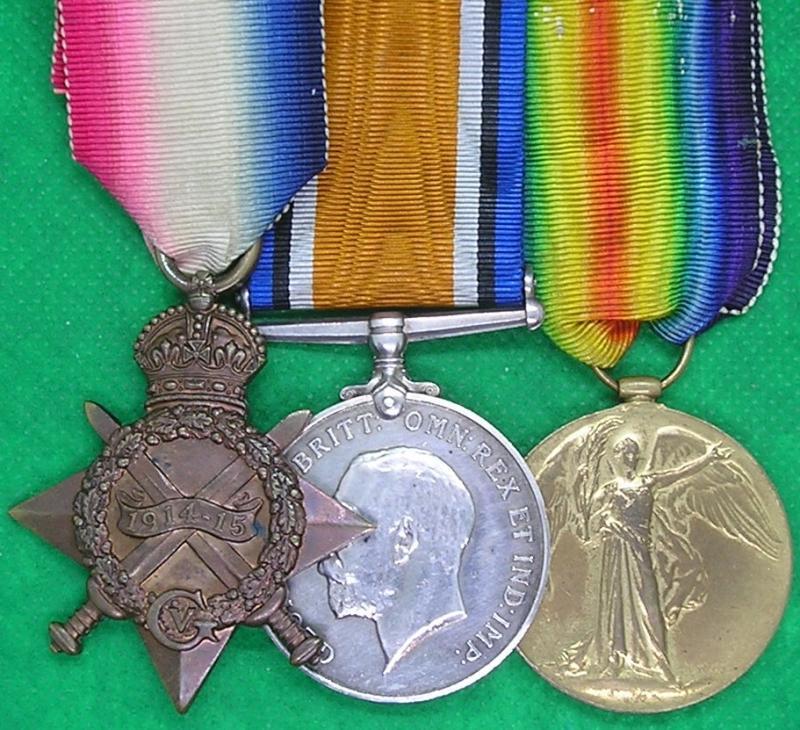 WW1 1914-15 TRIO, 11th MANCHESTER REGIMENT, KILLED IN ACTON F&F 16-8-1917, FROM WIGAN