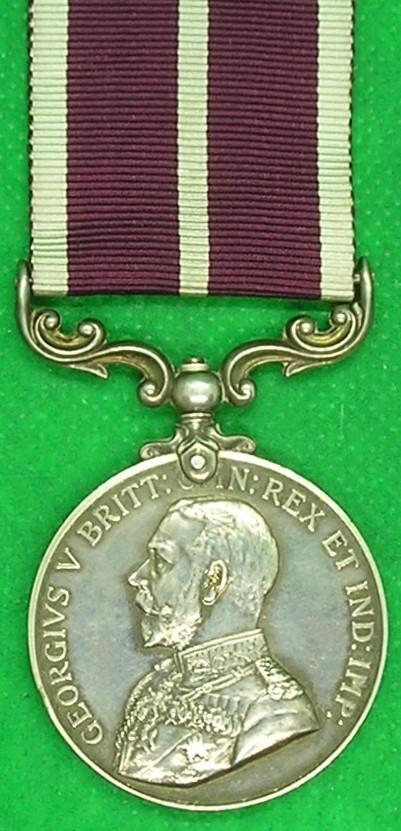 GVR 1st TYPE WW1 IMMEDIATE M.S.M, 36th NORTHUMBERLAND FUSILIERS, FROM BELFAST