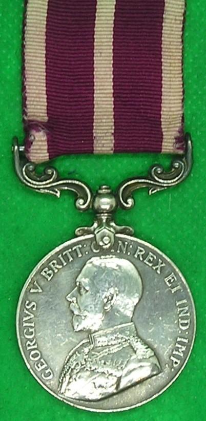 GVR WW1 1st TYPE IMMEDIATE M.S.M, 2nd LANCASHIRE FUSILIERS