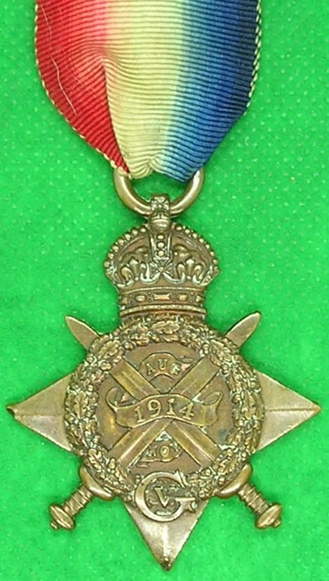 WW1 1914 STAR, COLLINGWOOD BTN RND, FROM GATESHEAD, CAPTURED AT ANTWERP 1914 & INTERNED FOR THE DURATION
