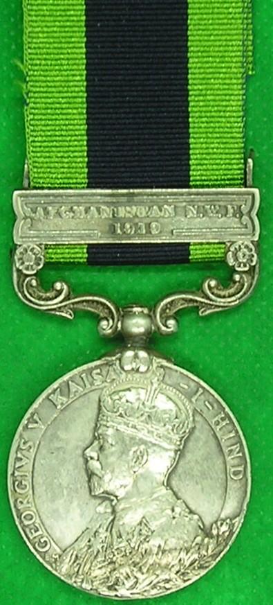IGS AFGHANISTAN NWF 1919, N.STAFFORDSHIRE.REGT
