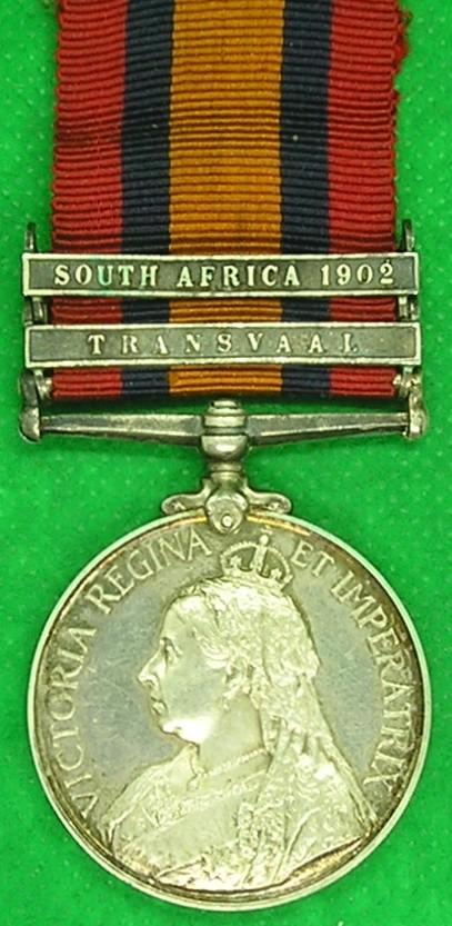 2 BAR QSA, NORTH STAFFORDSHIRE REGIMENT