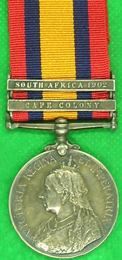 2 BAR QSA, NORTH STAFFORDSHIRE REGIMENT