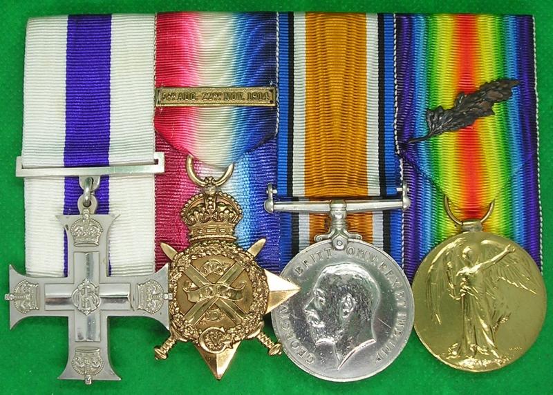 WW1 MILITARY CROSS & 1914 STAR TRIO, 9th LONDON REGIMENT / QUEEN VICTORIA'S RIFLES, TWICE M.I.D 1916