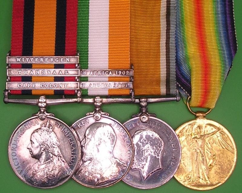 QSA, KSA & WW1 PAIR, 2nd SEAFORTH HIGHRS & BLACK WATCH