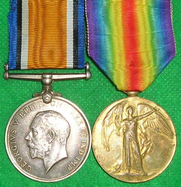 WW1 PAIR, 7th SCOTTISH RIFLES / CAMERONIANS, K.I.A F&F-23-9-1918