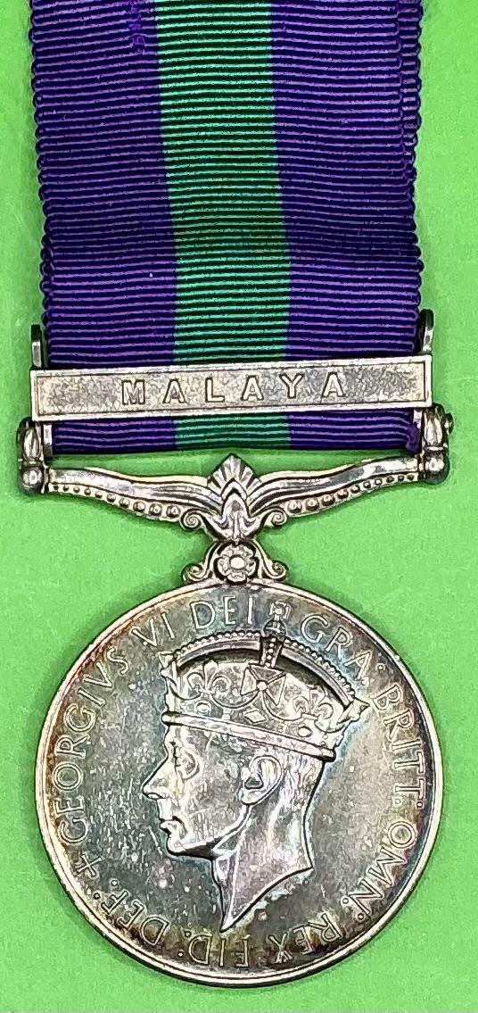 GVIR GSM MALAYA, ROYAL INNISKILLING FUSILIERS