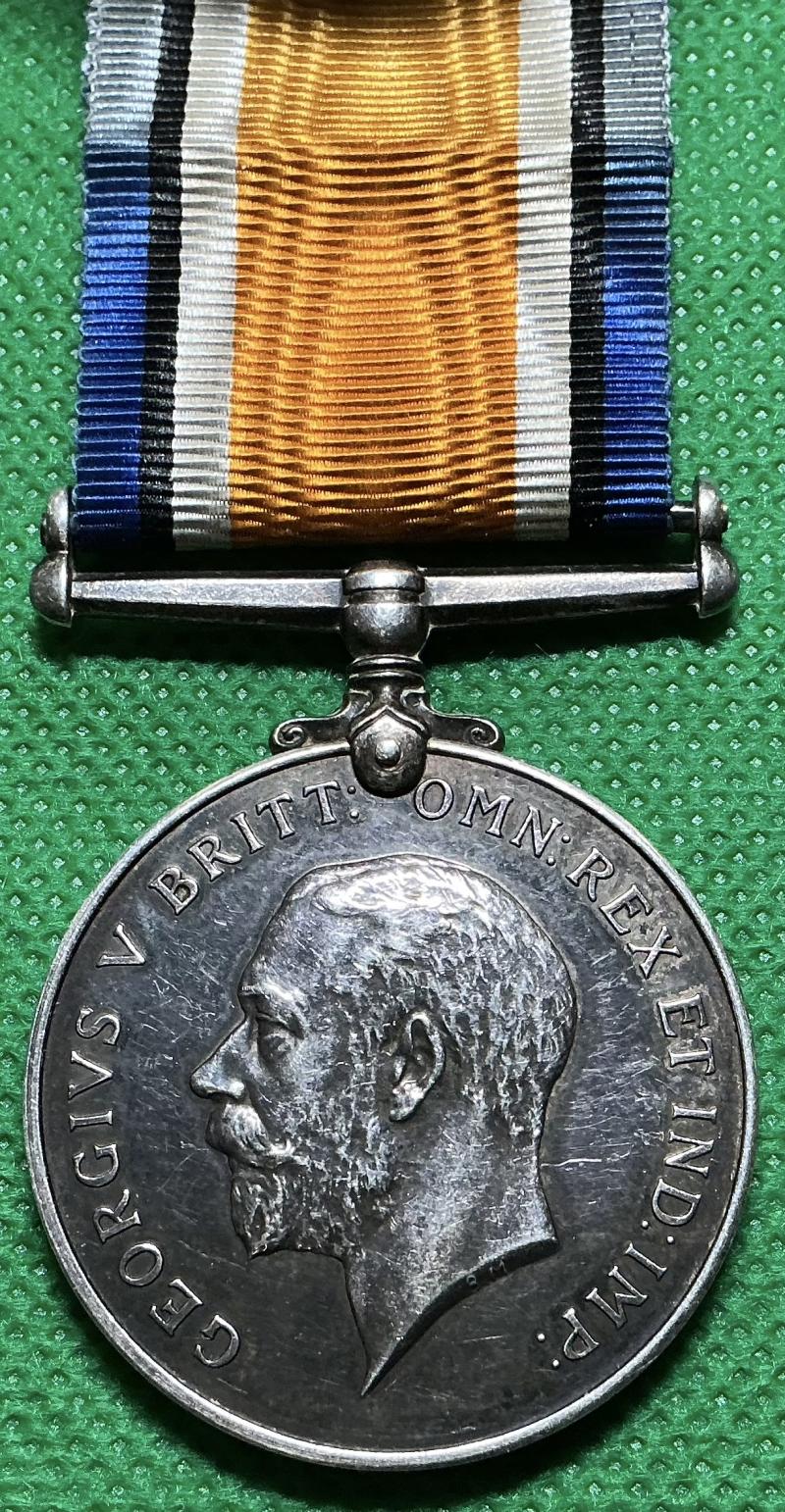 WW1 BRITISH WAR MEDAL, ROYAL INNISKILLING FUSILIERS