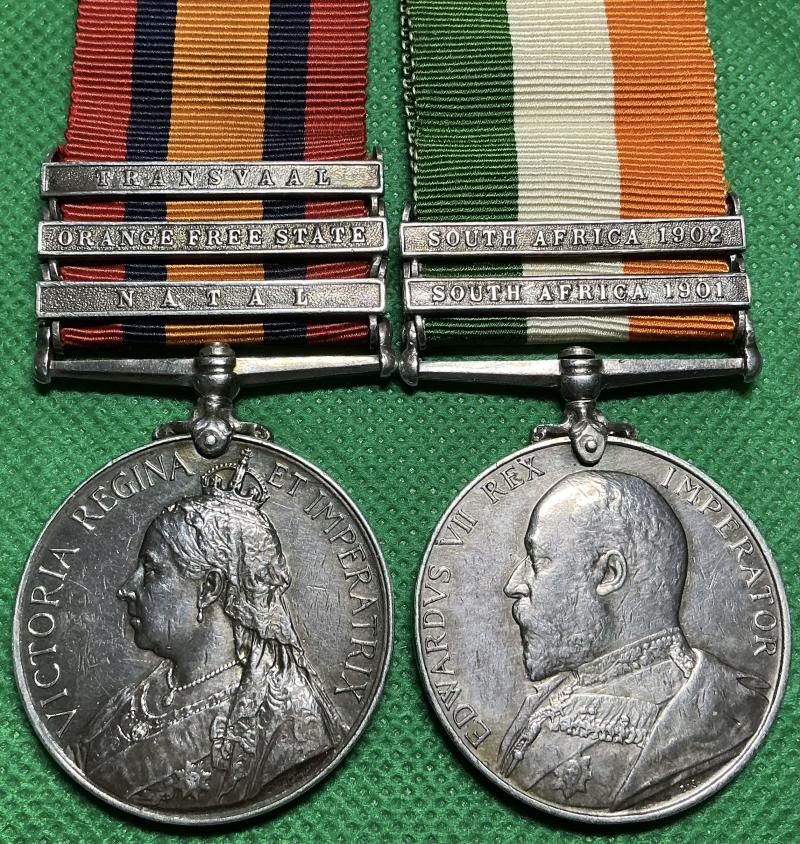 QSA & KSA PAIR, TRUMPETER, 5th DRAGOON GUARDS