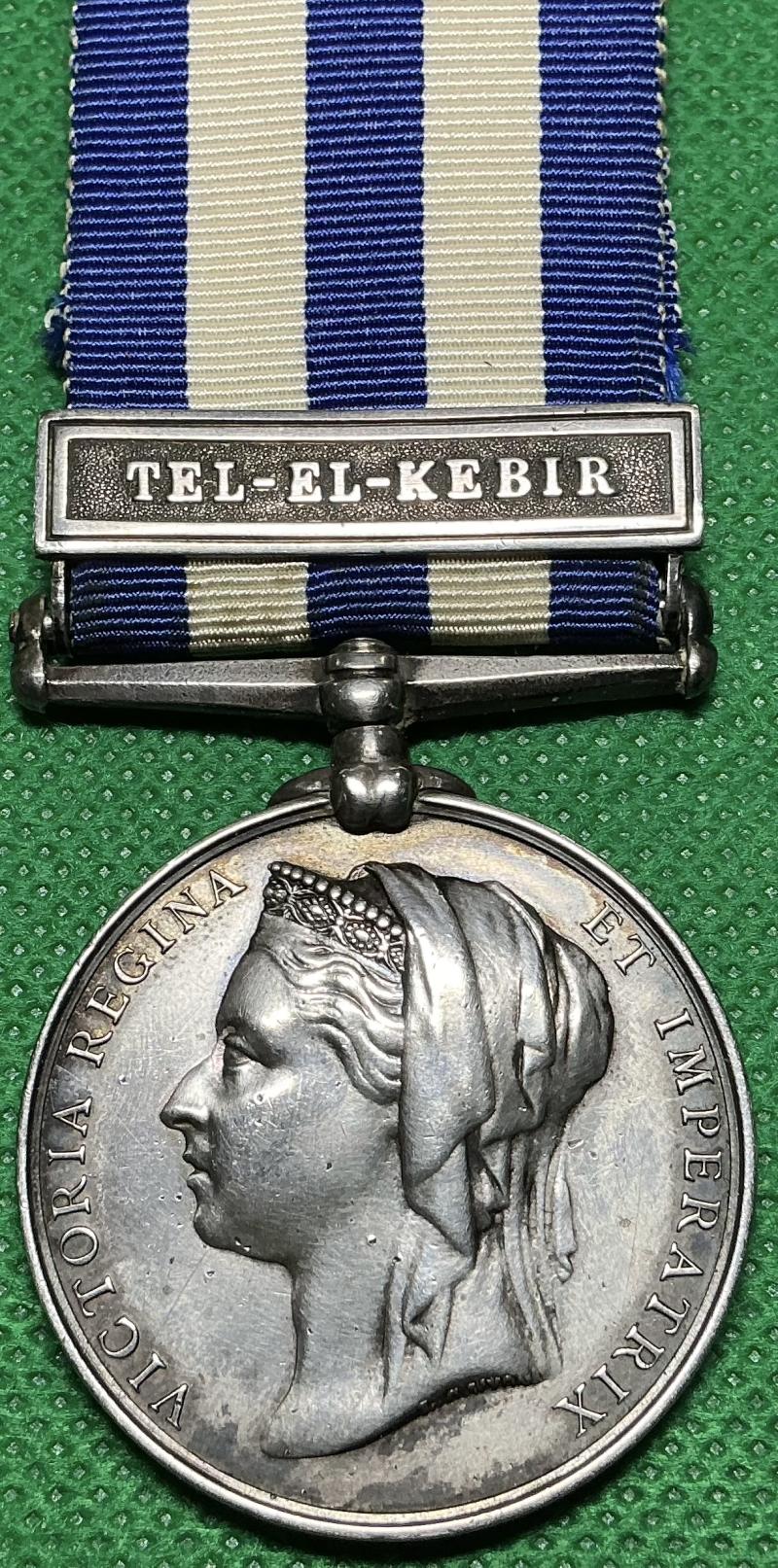 EGYPT 1882, TEL-EL-KEBIR, 1st ROYAL HIGHLANDERS, DIED EGYPT