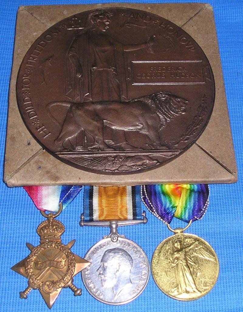WW1 1914-15 TRIO & MEMORIAL PLAQUE, 14th AUSTRALIAN INFANTRY, K.I.A GALLIPOLI 8-8-1915