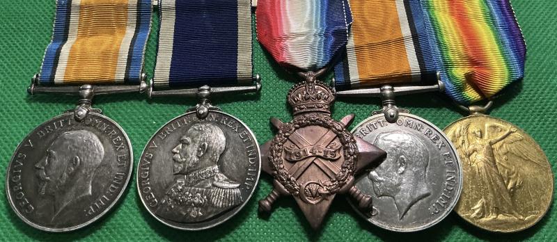 WW1 FAMILY GROUP TO TWO BROTHERS FROM GOSPORT, BOTH ROYAL NAVY, HMS BLACK PRINCE KIA JUTLAND 31-5-1916 & HMS WOOLWICH