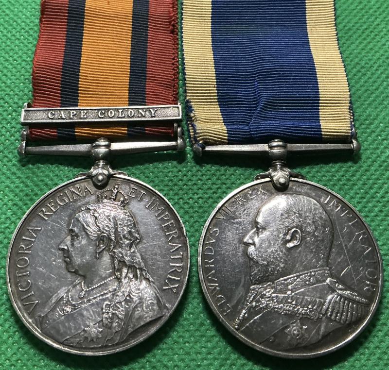 QSA CAPE COLONY & EVII RN LS&GC, R.M.L.I, HMS DORIS