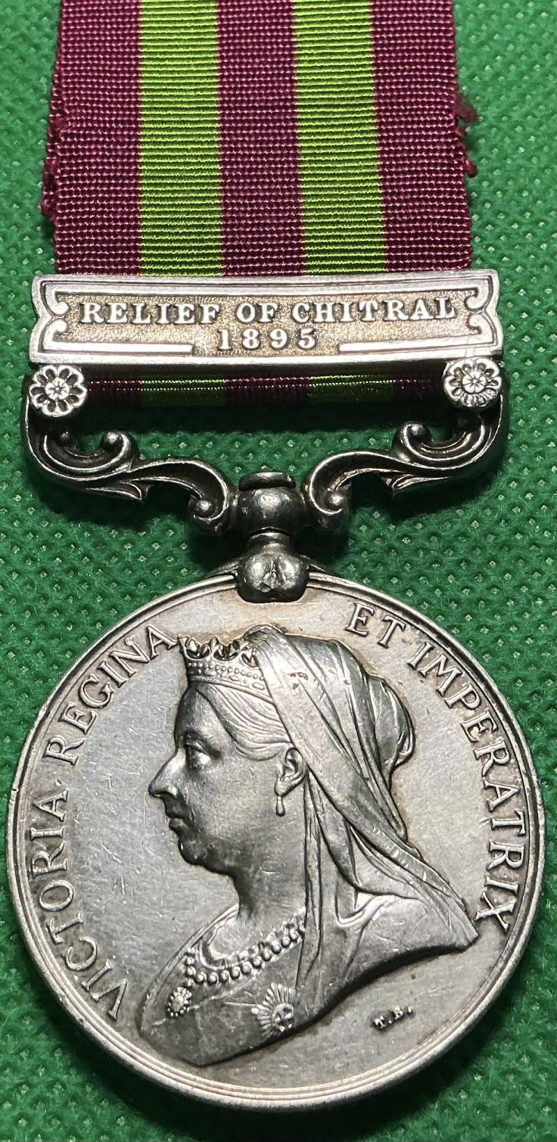 IGS 1895 RELIEF OF CHITRAL 1895, 1st GORDON HIGHLANDERS