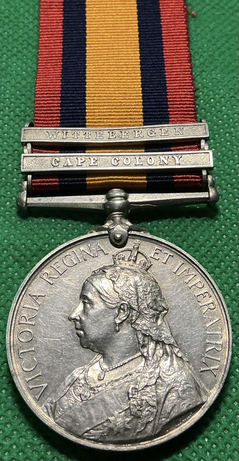 2 BAR QSA, PIPER 1st CAMERON HIGHLANDERS, FROM INVERNESS