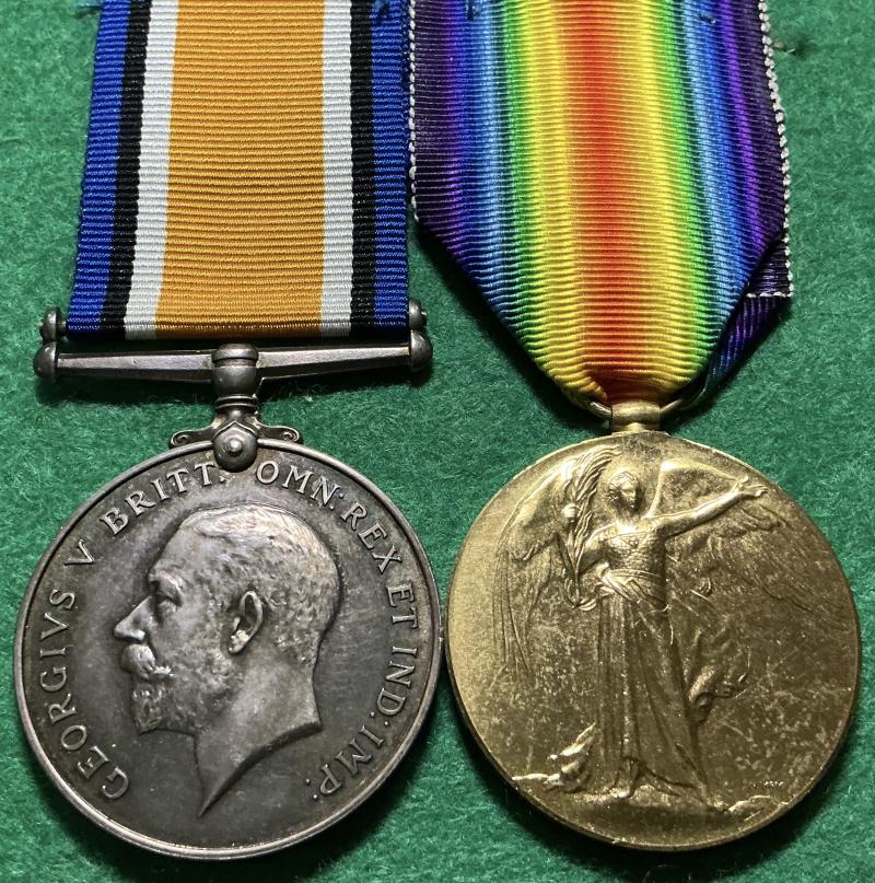 WW1 PAIR, R.F.C OFFICER & OBSERVER, NO-9 SQN,K.I.A F&F 21-8-1917, FORMERLY 7th D.C.L.I