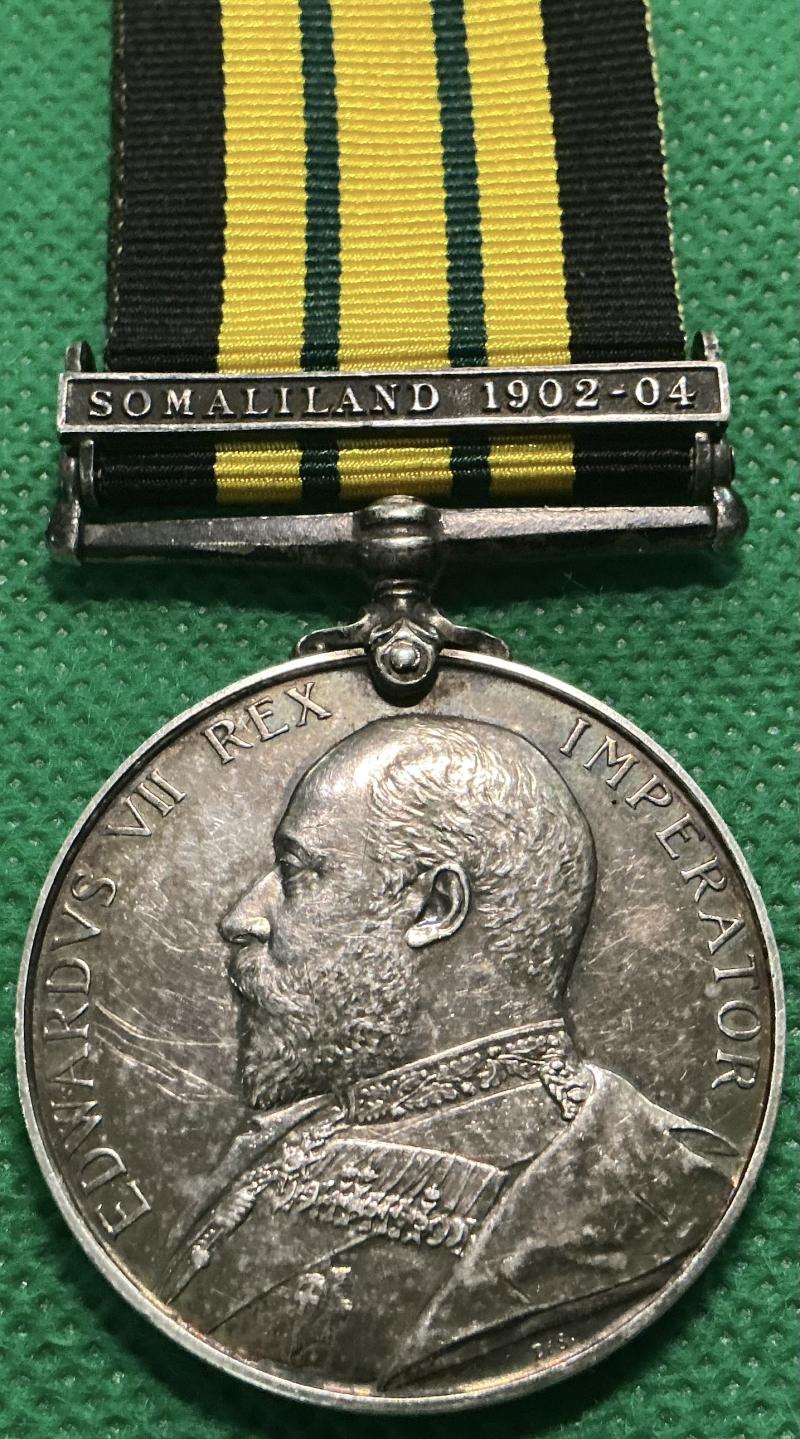 A.G.S SOMALILAND 1902-1904, HMS HARRIER