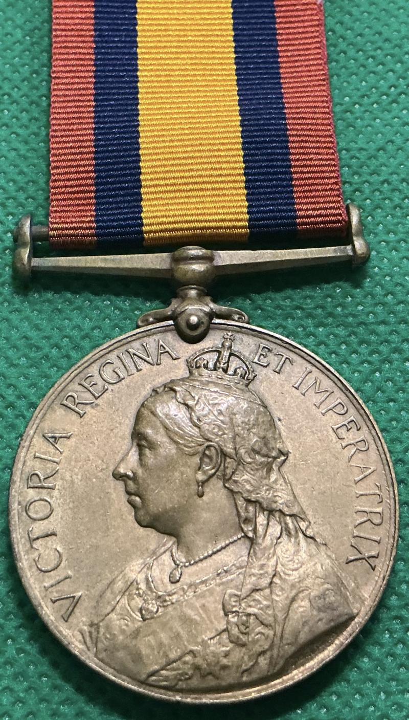 NO BAR BRONZE QSA, BHISTI, SUPPLY & TRANSPORT CORPS