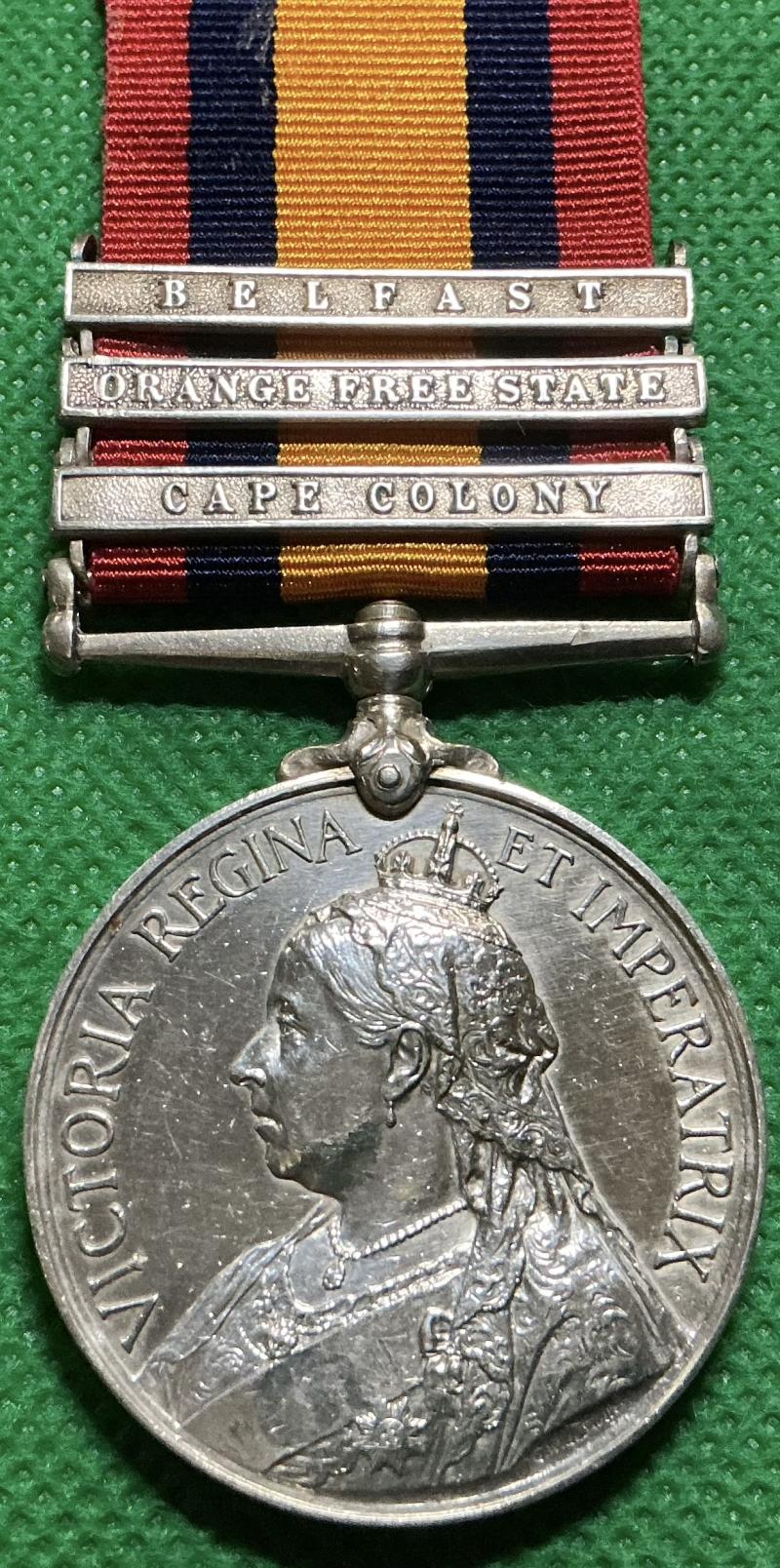 3 BAR QSA, 1st  SERVICE COY, 4th V.B, GORDON HIGHLANDERS