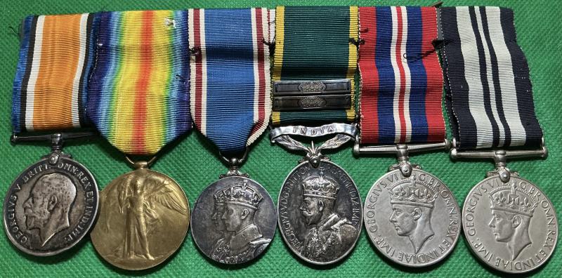 WW1 & WW2 GROUP, DEVON REGT & EAST INDIAN RAILWAYS