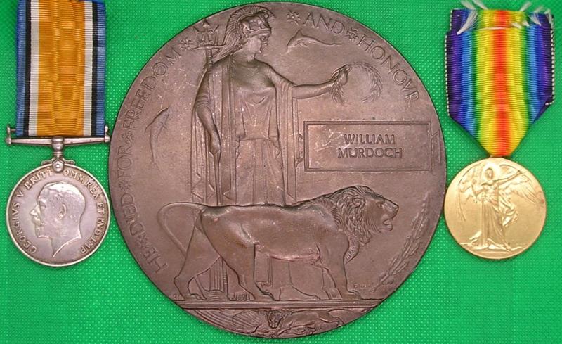 WW1 PAIR & MEMORIAL PLAQUE, ROYAL ENGNEERS, DIED MESOPOTAMIA 27-6-1916, FROM DALBETTIE