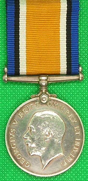 WW1 BRITISH WAR MEDAL, CAPTAIN 1/4th BLACK WATCH