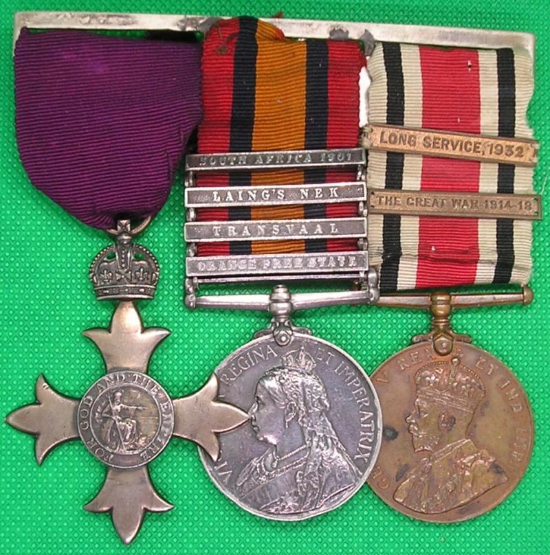 OBE, QSA & 2 BAR SPECIAL CONSTABULARY FAITHFUL SERVICE MEDAL, CH.ADMIN OFFICER, LEEDS SPECIAL CONSTABULARY & VOL.COY.W.YORK.R