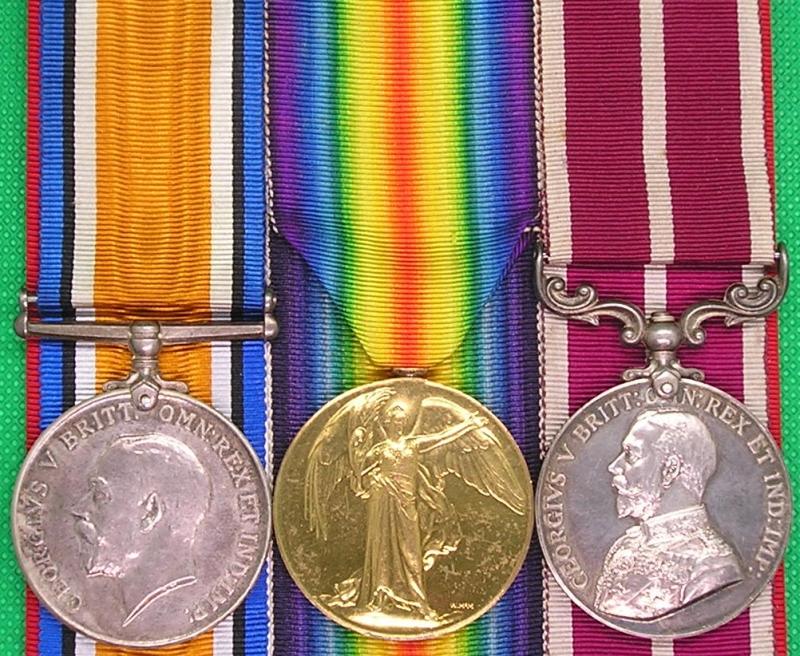 WW1 IMMEDIATE M.S.M & PAIR, 1/4th W.RID.R, FROM HALIFAX