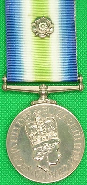 SOUTH ATLANTIC MEDAL WITH ROSETTE, HMS HERMES