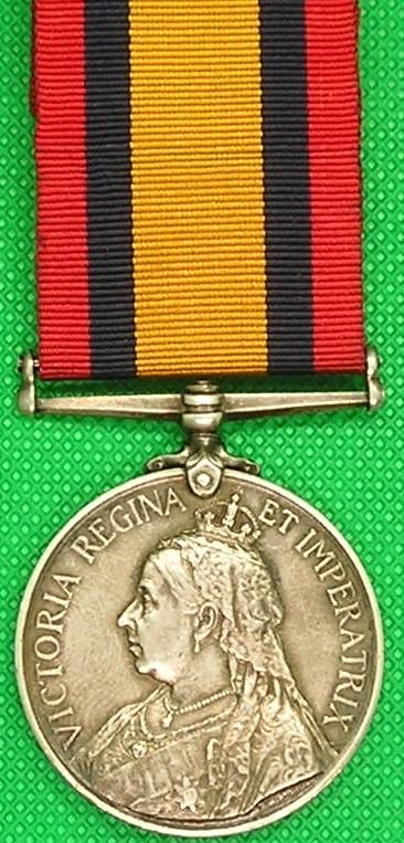 QUEEN'S MEDITERRANEAN MEDAL, 3rd SEAFORTH HIGHLANDERS, FROM STORNOWAY