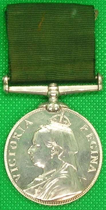 VICTORIAN VOLUNTEER LONG SERVICE, 3rd V.B.ROYAL WELSH FUSILIERS