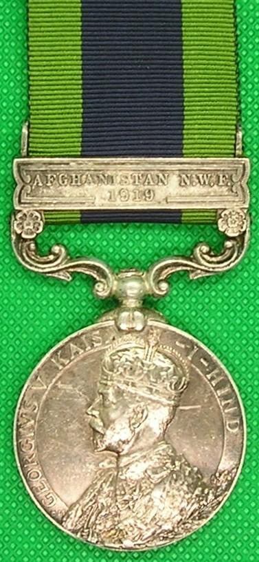 IGS AFGHANISTAN NWF 1919, N.STAFFORDSHIRE.REGT