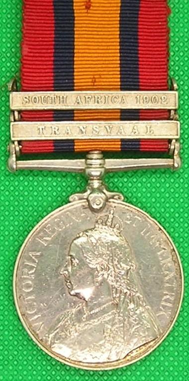 2 BAR QSA, NORTH STAFFORDSHIRE REGIMENT