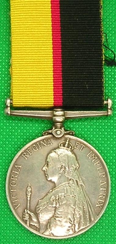 QUEEN'S SUDAN, 1st NORTH STAFFORDSHIRE REGIMENT